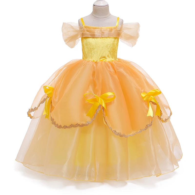 Girls Dress Princess Costume Kids Clothes Cosplay Princess Costume For Girls Kids Halloween Carnival Party Fancy Dress Up Children Clothes Christmas Disguise