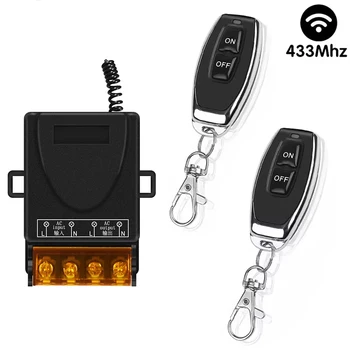 Interruttore Telecomandato 433Mhz AC220V, Trasmettitore On/Off ad Alta Potenza per Pompe d'Acqua, Motori, LED e Elettrodomestici