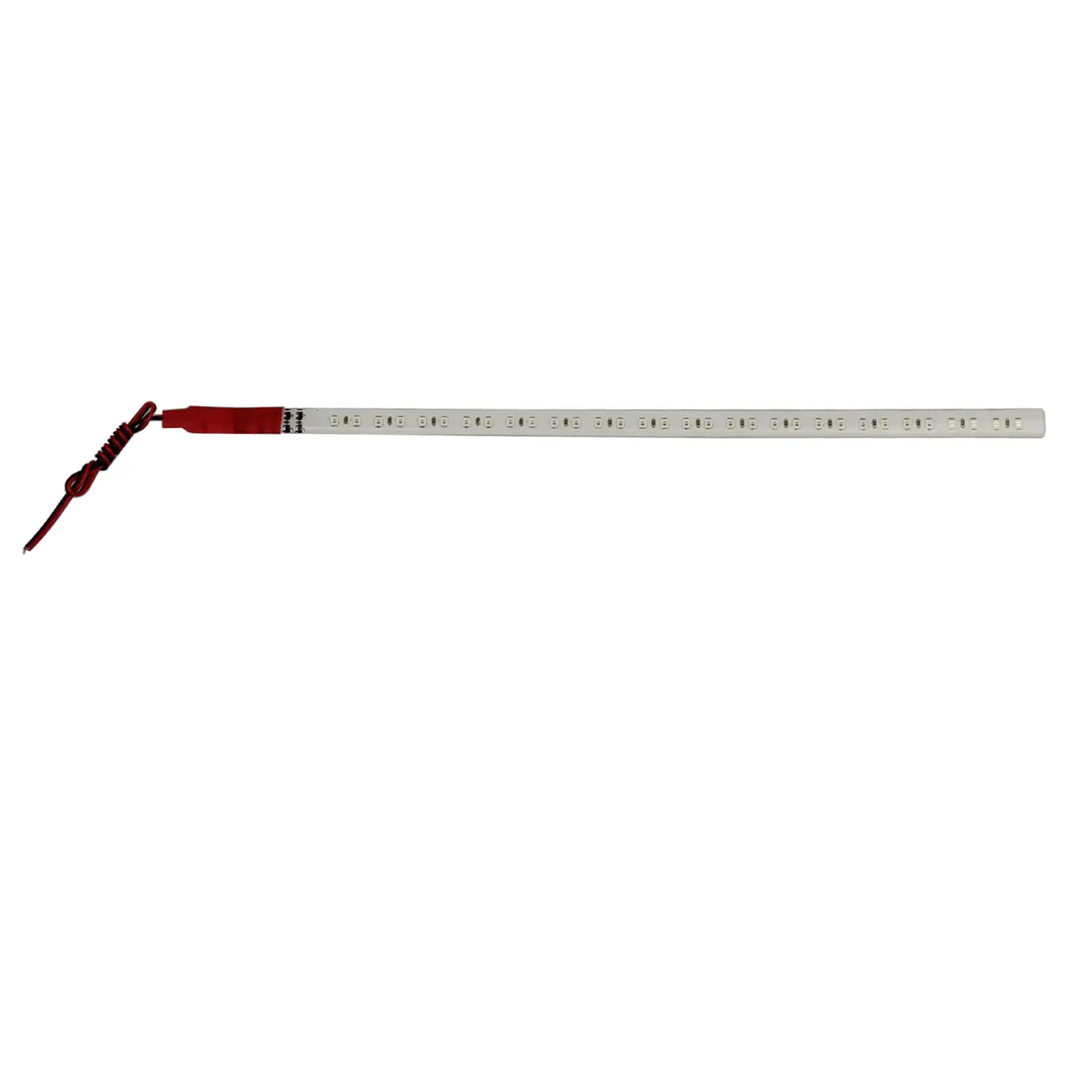 1x 빨간색 유연한 스트립 빛 30CM 1FT 12' 나이트 라이더 플래시 스트로브 스캐너 방수 32 1210 SMD LED M009-R
