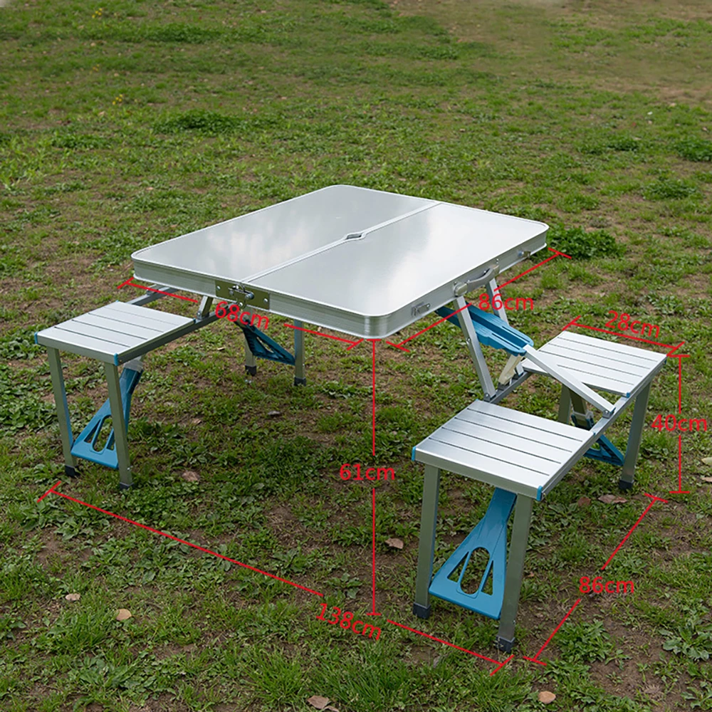 Outdoor Portable Folding Table Table Et Chaise Camping Camping Table Set  Outdoor Table Picnic Table Camping Table Foldable - AliExpress