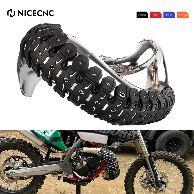 

For HUSQVARNA TE 300 TEi 125 250 TC TX 2014-2023 HUSABERG TE 250 TE 300 2013-2014 60CM Exhaust Shield Muffler Pipe Protector