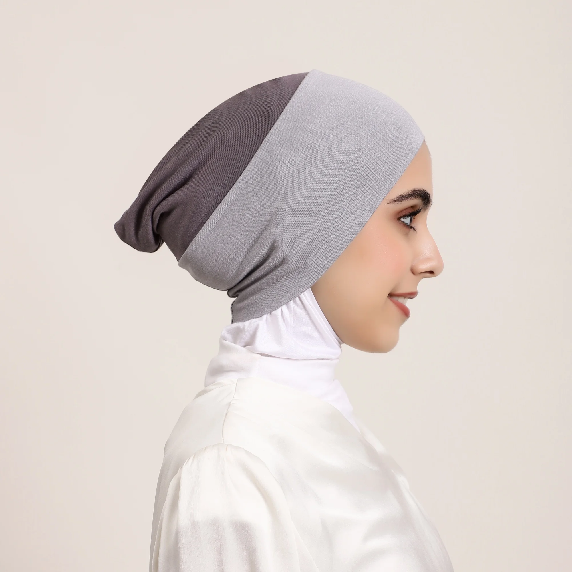 Hijab Undercap Non Slip 5-Pack Muslim Hijab Undercaps - Adjustable Tie-Back Design (Multicolor, Soft Knit Fabric) Hijab Undercaps Sale