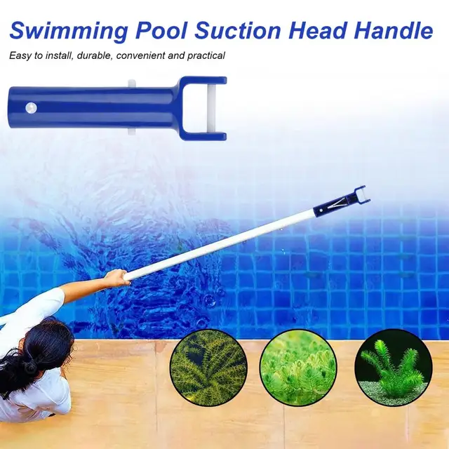 Medence Folttisztító V-Clip Fertőtlenítő Tartó Professzionális Pólus Csatlakozó Úszómedence Folt Távolítsa El Az Eszköz Részét - Image 2