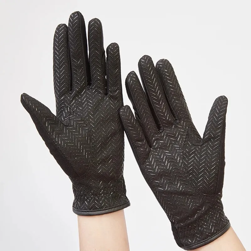 2024 Professional Horse Riding Gloves Men Women Unisex Horseback Riding Gloves Anti-slip Kid Girl Unisex equestrian equipment 3
