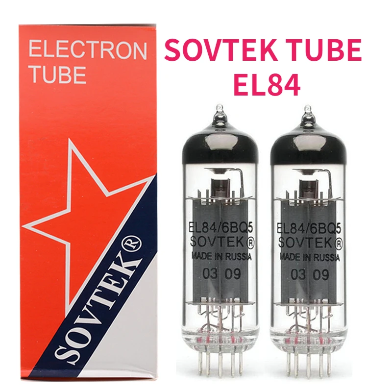 SOVTEK EL84 6BQ5 Vacuum Tube Replace 6P14 EL84 6BQ5 6p14 Tone Factory Test and Match 2