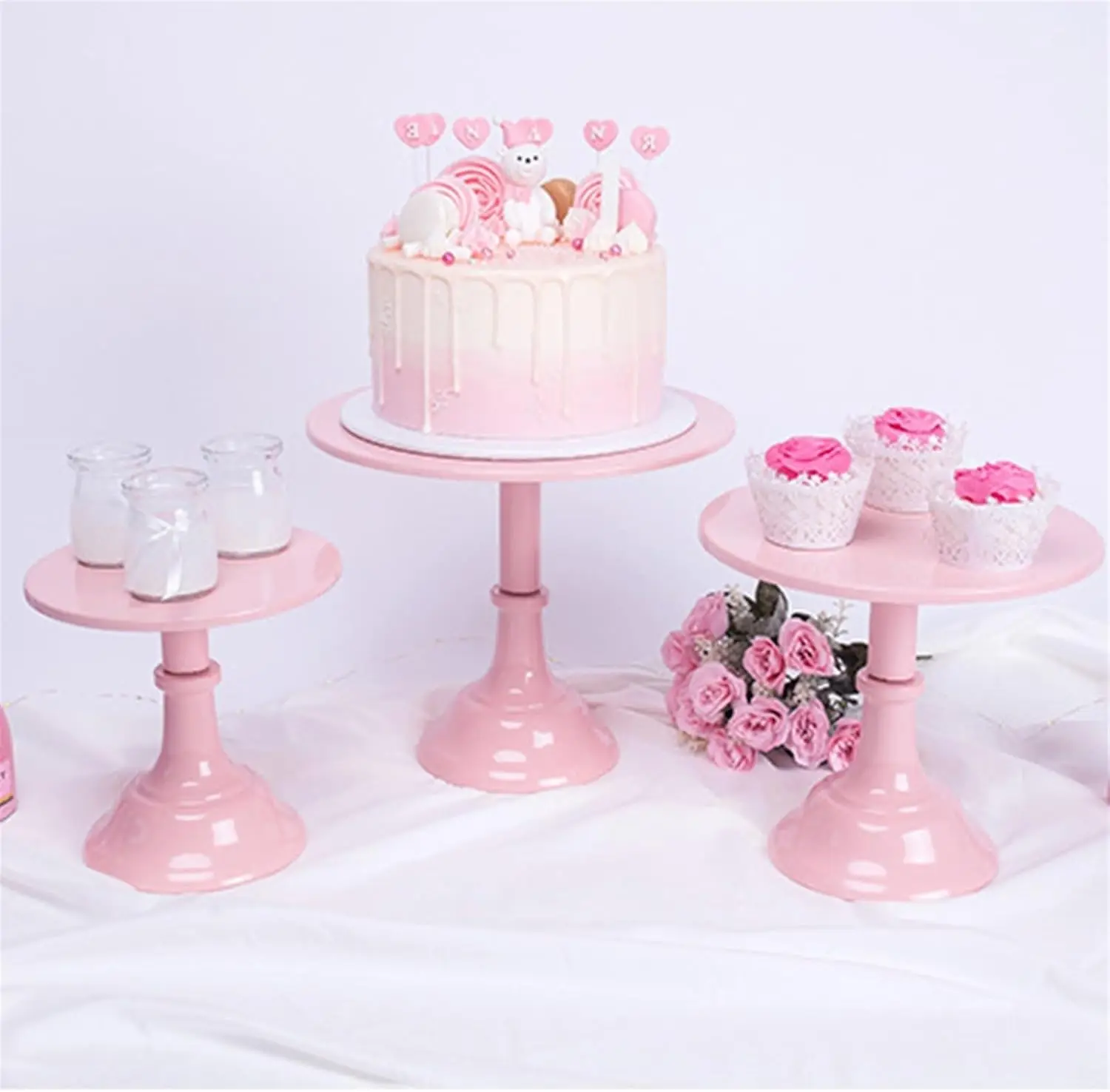 Cake stand Cake Stand Home Party Dessert Table Display Rack Dessert Cake Tray Cold Meal Tea Break Table Afternoon Tea Center Rack 20cm