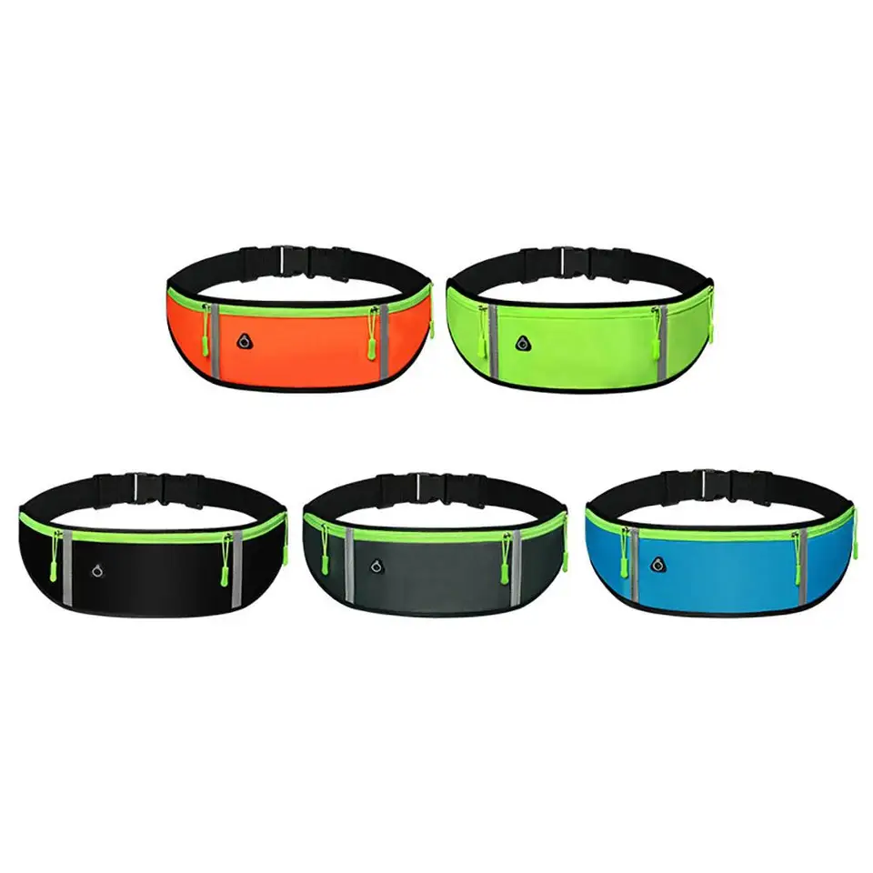 Marsupio Da Running Impermeabile - Con Porta Bottiglia, Cinturino Riflettente, Per Uomo E Donna - Foto 3