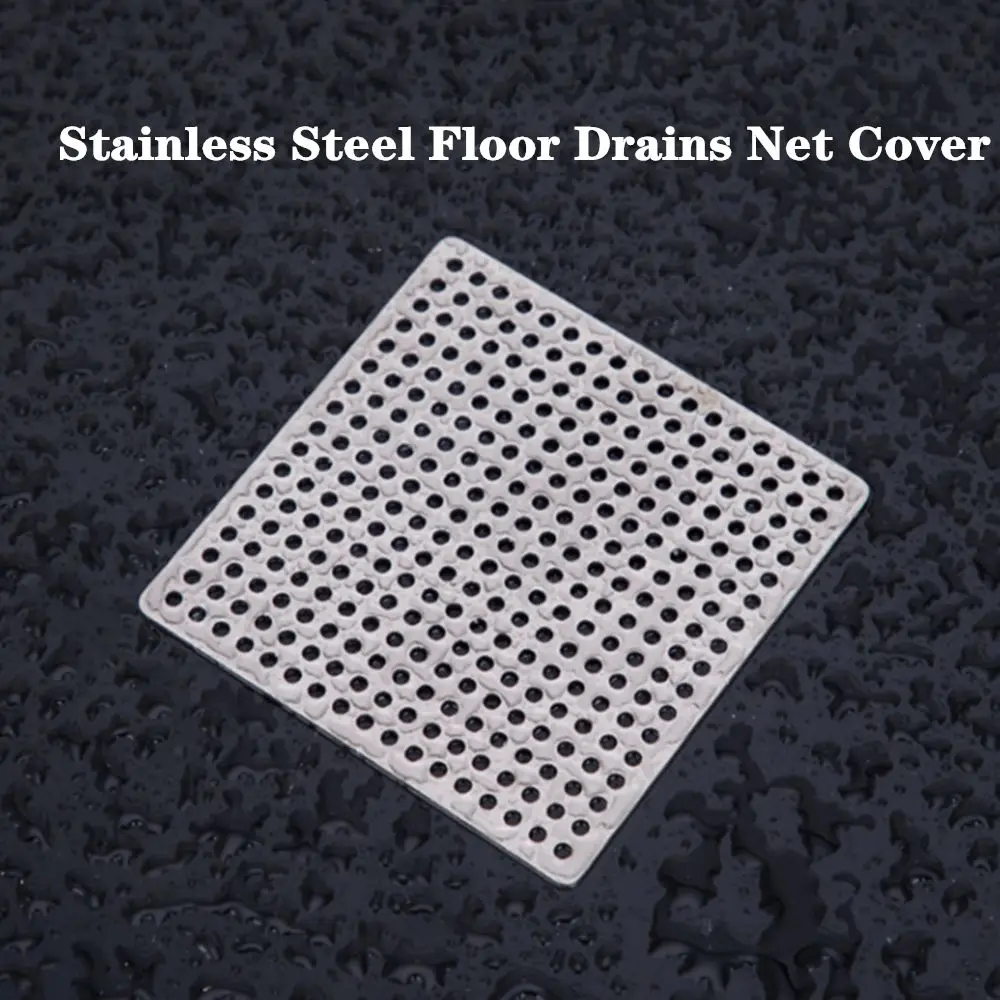 Dropship Square Hair Drain Cover For Filter Shower; Drain