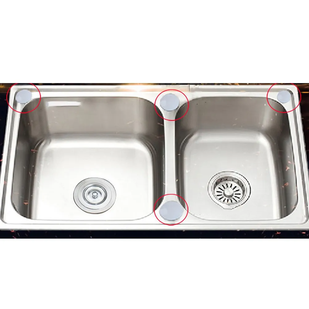 49mm Tap Hole Stopper Cover Blanking Plug Kitchen Sink Tap Basin Hole Plate ABS Plastic White Overflow Holes