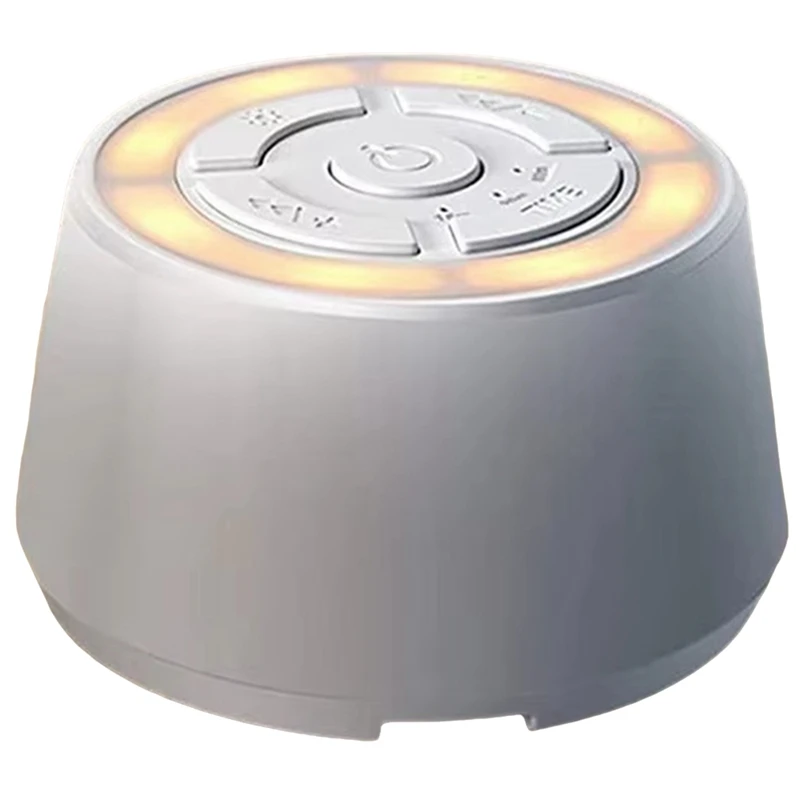 A39Q-Baby White Noise Machine USB Rechargeable Timed Shutdown Sleep Machine Baby Sleep Sound Player Timer Noise Player