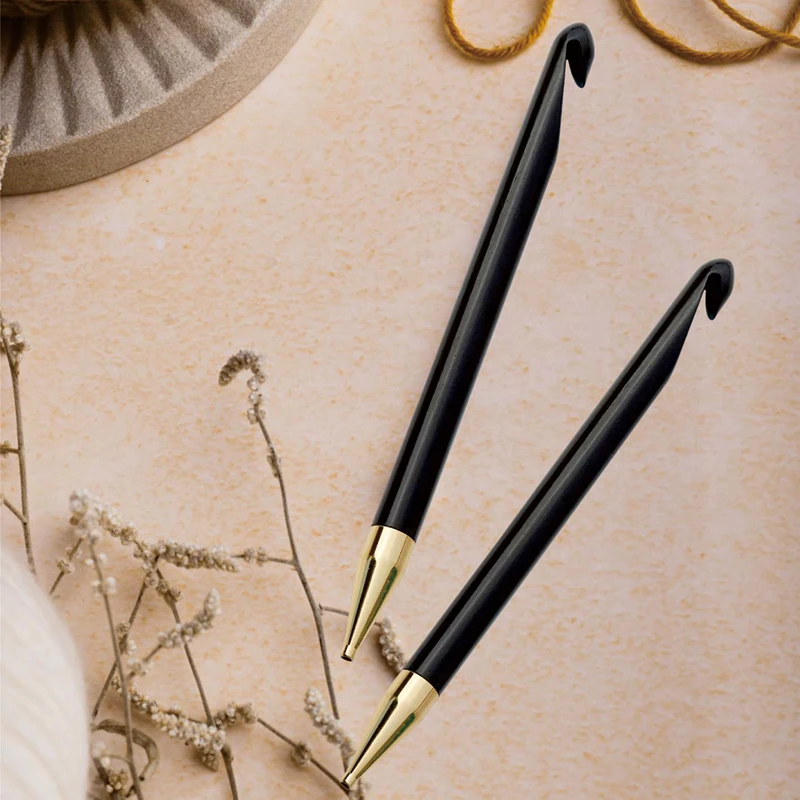 Lantern Moon Ebony Wood Tunisian Crochet Hook AliExpress