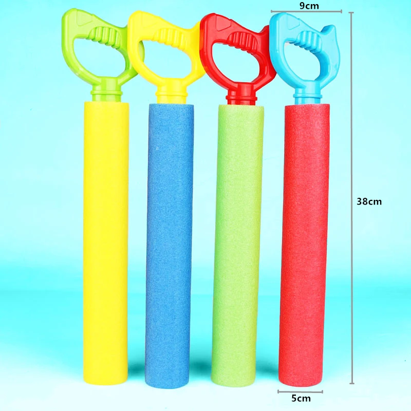 1pcs Summer EVA Water Gun Toys for Children Beach Shooting Water Gun Toy Outdoor Pull-out Pressure Water Cannon Gun Toy for Kids 5