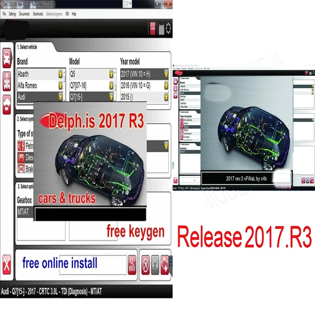 2024Newest Delphis With Keygen For Delphi DS150E Diagnostic, 54 OFF