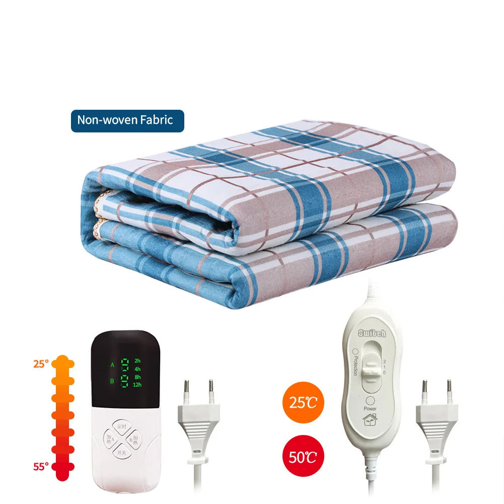 Electric Blanket 220v Home Bed Sheet Thermal Heater Mat Heating Mattress Winter Thermostat Body Warmer Ddouble Cushion Pad electric heating blanket,electric heating pad,heating sleeping mat