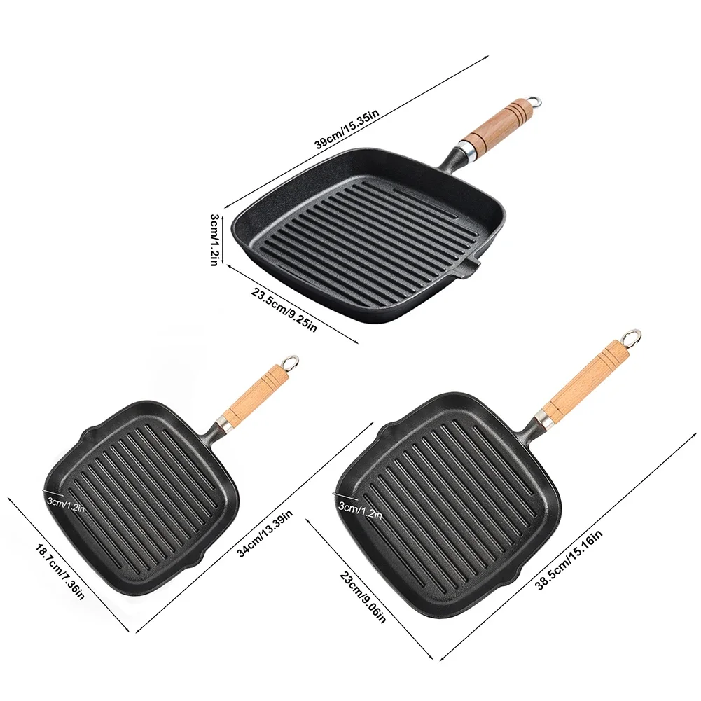 Cast Iron Grill Pan 6