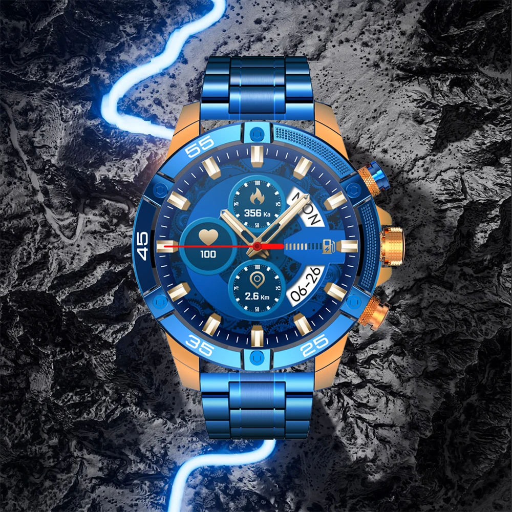 New Men Smart Watch Business AI Voice Assistant Durable Health ...