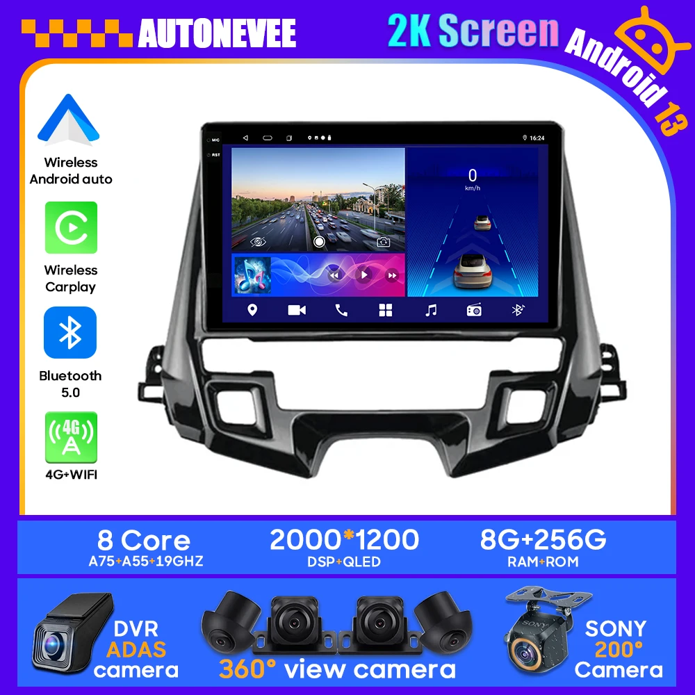 

Android 13 Car Radio For Honda Odyssey 2019 - 2021 Stereo Multimedia Player Unit GPS Navigation Carplay Android Auto No 2din 4G