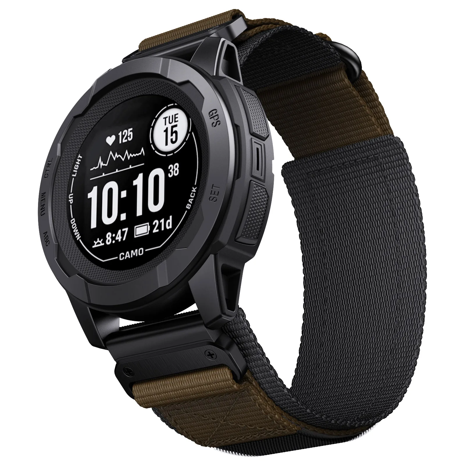 Nylon Watch Band Strap for Garmin Instinct and Fenix Series