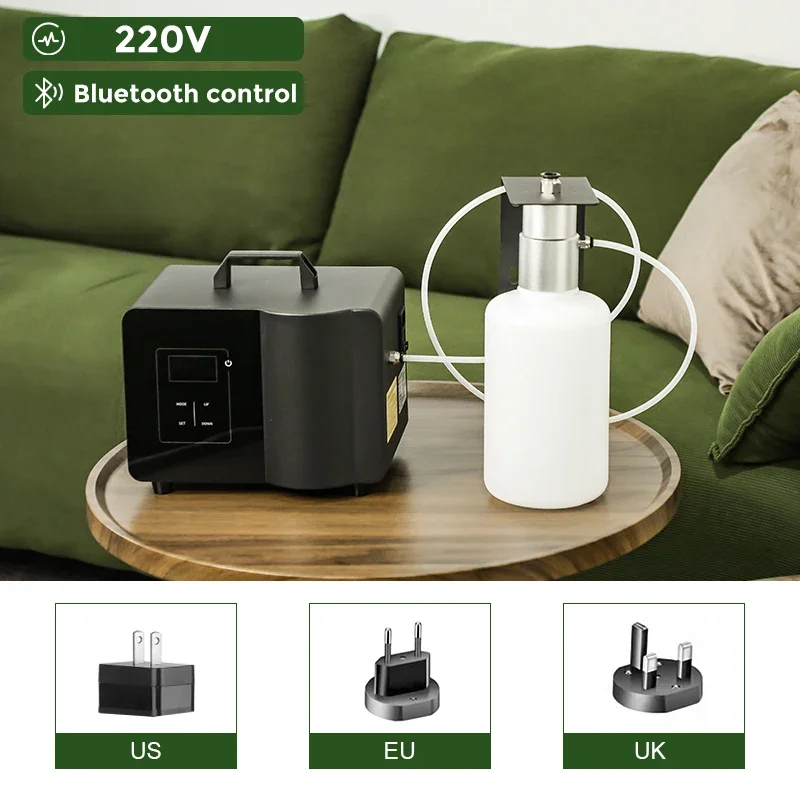 Difusor de aroma eléctrico Namste de 10 000 metros cúbicos para hoteles grandes, con sistema de climatización, inteligente, con Bluetooth, para uso doméstico, comercial, gimnasio, cafetería, oficina,