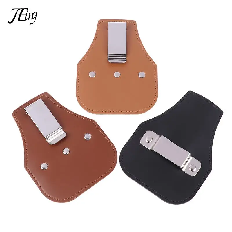 

Leather Tape Measure Holder Universal Tape Measure Storage Holster With Metal Clip On Belt For Plumber Carpenter Belt Attachment