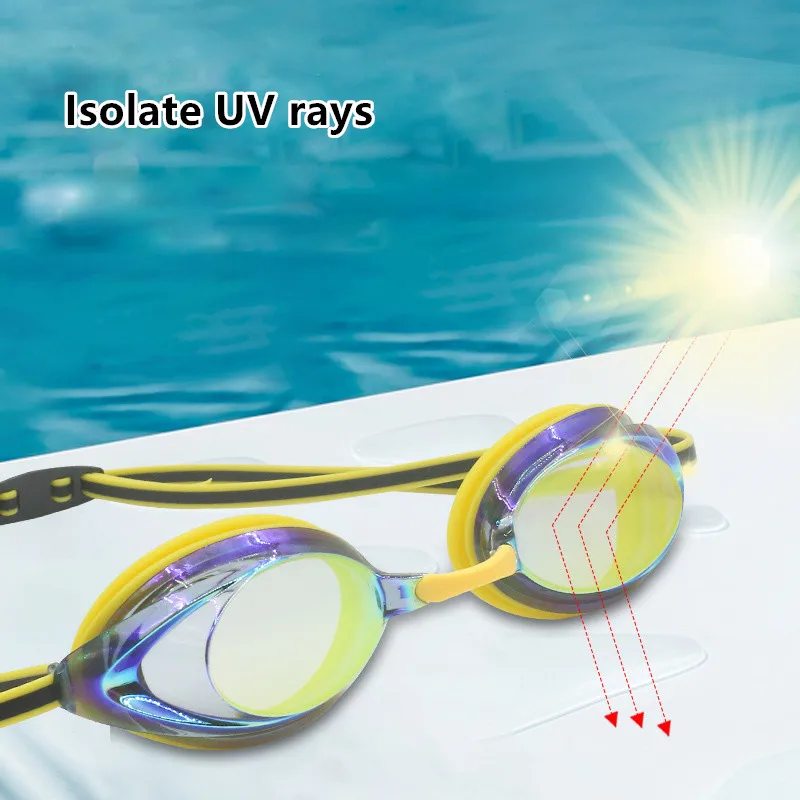 ARENA Swimming Goggles Men Women Professional Anti-Fog UV Protection Eyewear Waterproof Leak Proof Adjustable Silicone Glasses 5