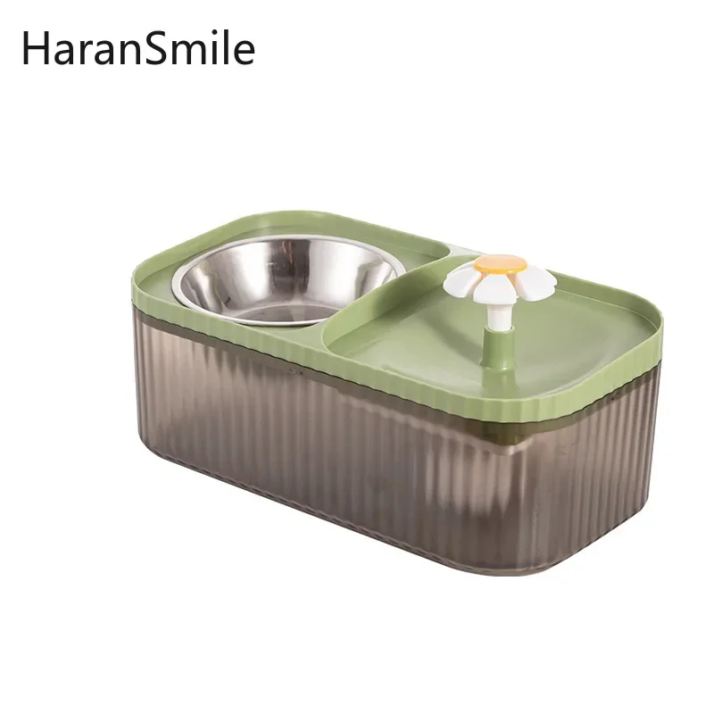 

Cat Automatic Feeder Water Dispenser Large Capacity Water Drinking Pet Products