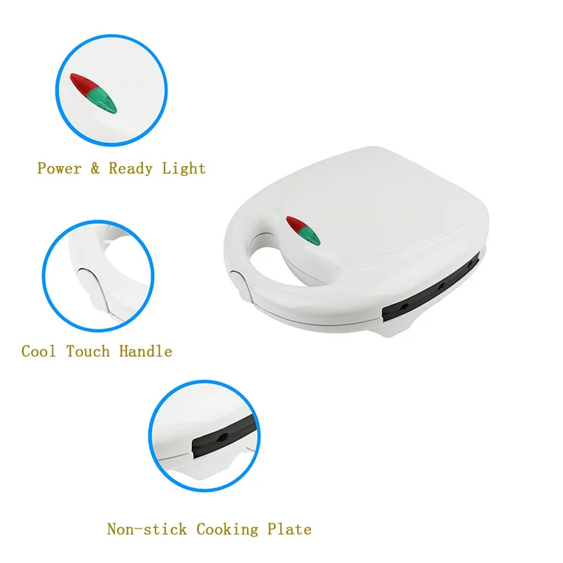 Electric Hot Dog Machine Sausage Roaster Breakfast Ham Roaster Non-Stick Waffles Maker French Muffin Sausage Baking 220V MB39