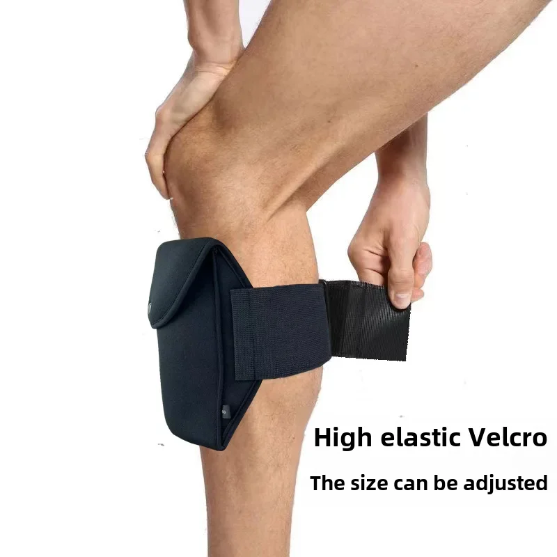 Phone arm bag phone belt holder unisex fitness tracker leg bag for running cycling large capacity sports phone holder cloth material durable for men women