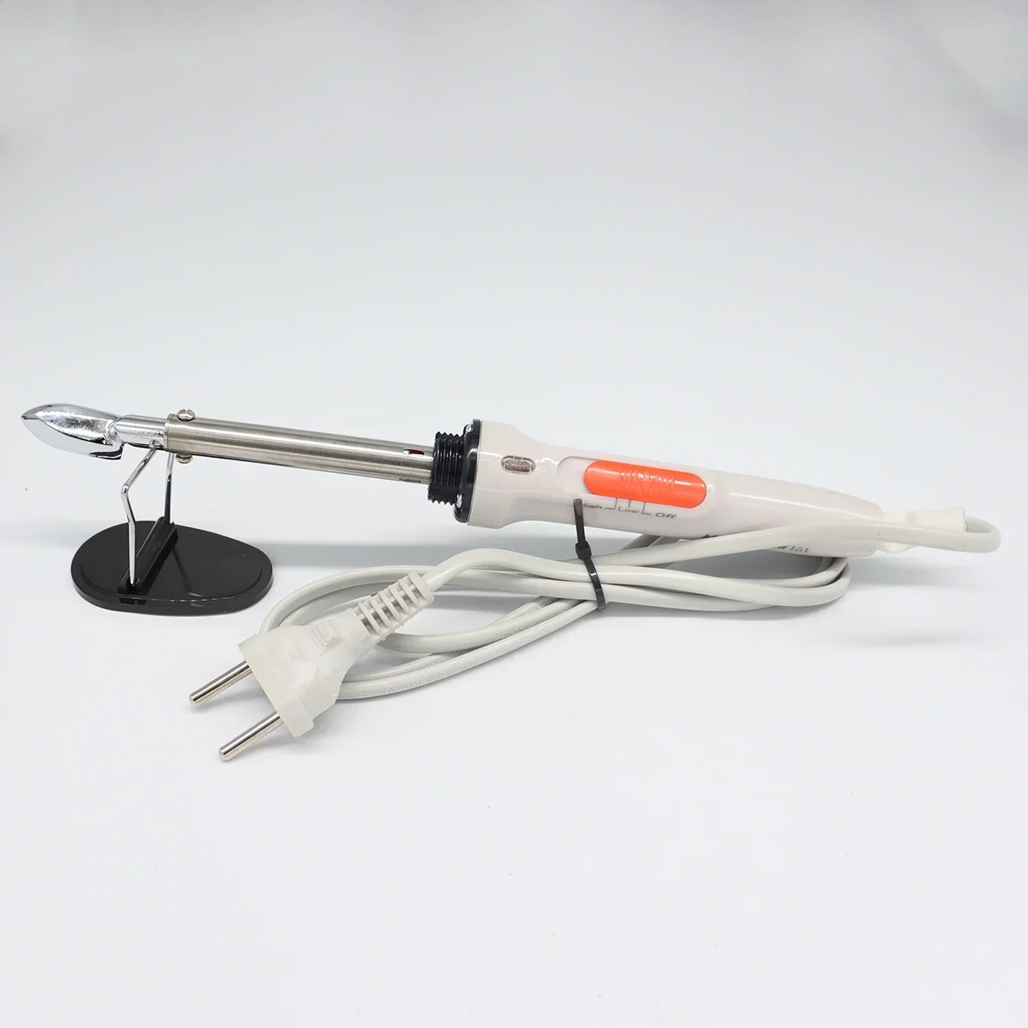 Leather Iron 40W Mini Portable Ironing Tool Wrinkle Removal Repair Pure Copper Head Plastic