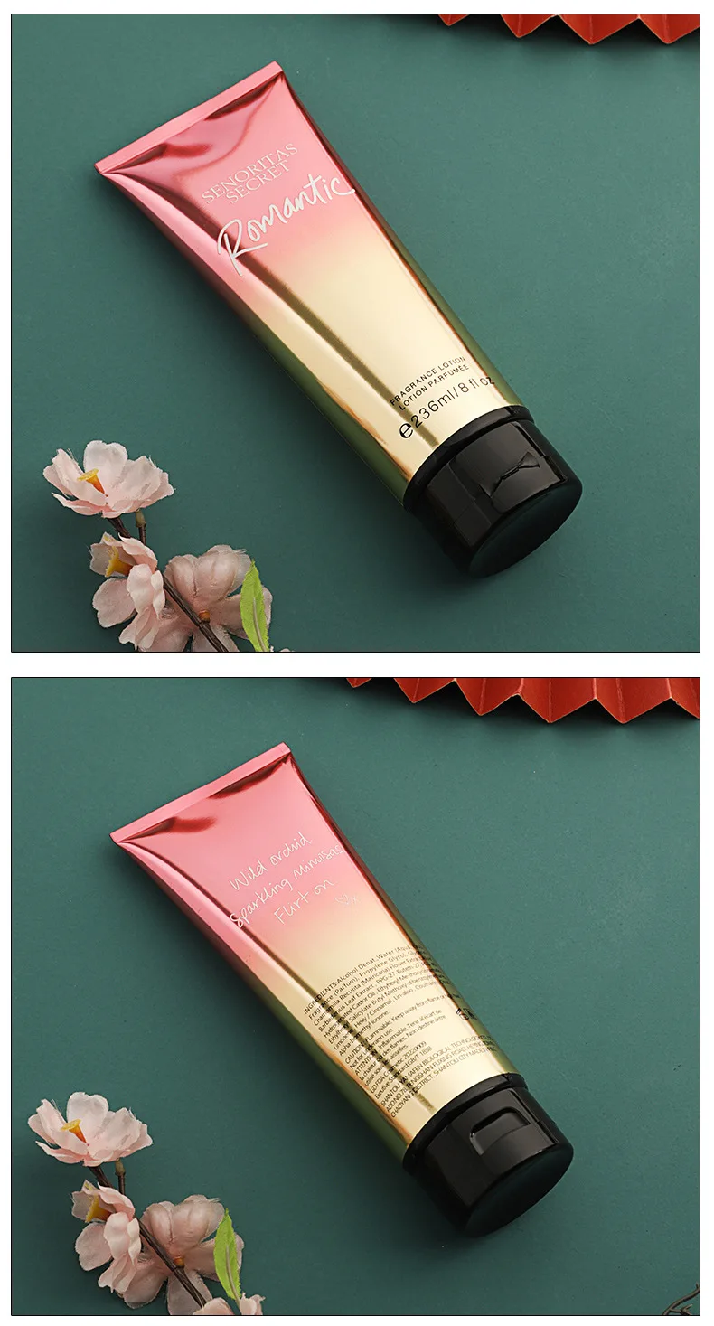 236ml Victoria Fragrance Women's Body Lotion Moisturizes and improves the dryness of skin Skin care