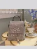 Rhinestone Backpack Diamond School Bag Casual And Versatile, Large Capacity Backpack, Trendy Original Design 4
