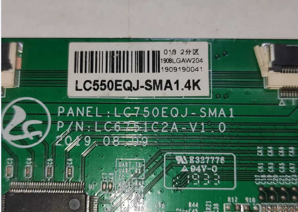 Бесплатная доставка! ID 4K LCD TV logic board t-con LC550EQJ-SMA1 (art.: 3920bf031efe6) - 3920bf031efe6
