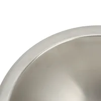 อ่างล้างมือในครัว RV ขนาด10นิ้วอ่างล้างหน้าสแตนเลสทนทานต่อการเกิดสนิมสำหรับเรือตั้งแคมป์เรือยอชท์ 3