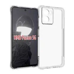 Clear Air Cushion Shockproof TPU Phone Case for HMD Fusion (Airbag Case)