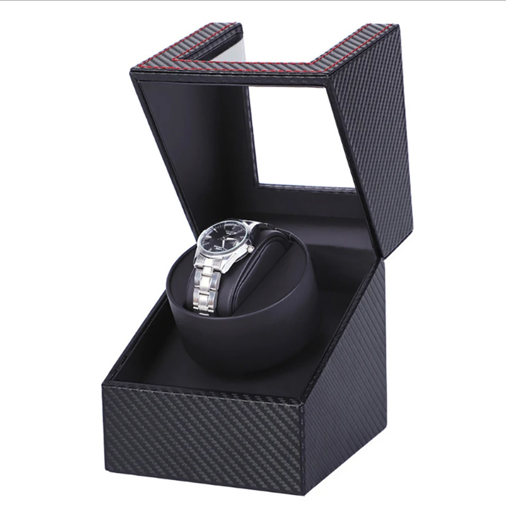 

Luxury Custom Antique Automatic Wooden Rotating Watch Winder Box With Watch Storage