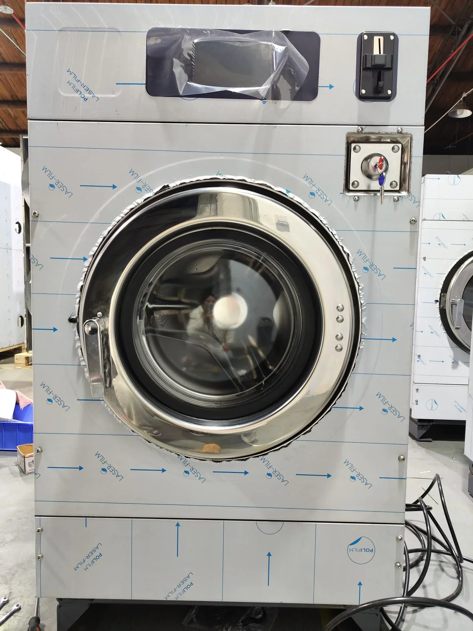 Washing Machines, Commercial, 12KG, 16KG, 22KG, 28KG, Coin-operated, Low Price, High Quality 4