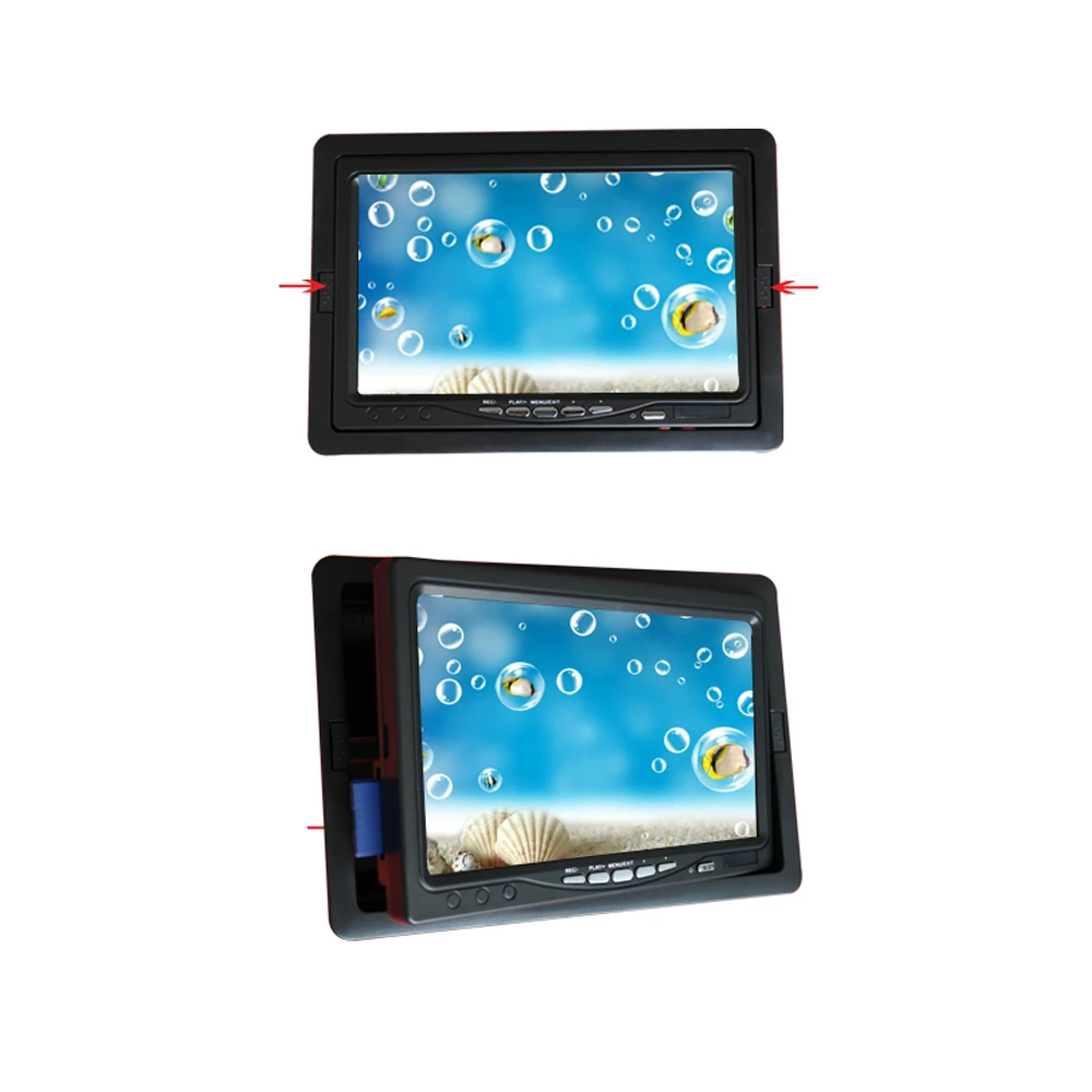 Parts 7'' & 9'' LCD Monitor Display for Underwater Inspection Fishing Camera Kit Accessory of SYANSPAN Fish Finder