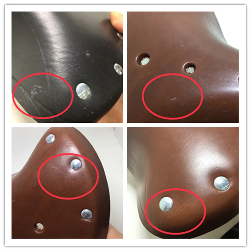 Description Picture 3 of itemBike Accessories Bicycle Saddle 100% Leather Vintage Elephant Spring Old Style Genuine