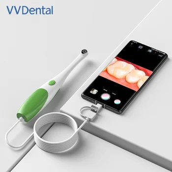 VV Dental endoscopio Camera palmare Android HD 1080P TypeC con Micro USB Dental Camera ispezione endoscopio 8 LED Lampe