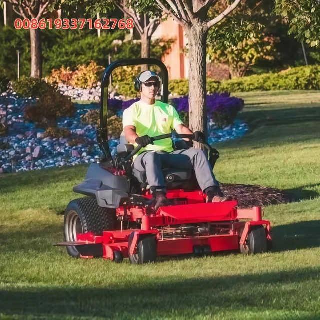 Hot Selling Riding Lawn Mower Tractor With for Cutting 25HP 48 50 62 Inch Ride on Zero Turn Lawn Mower 6