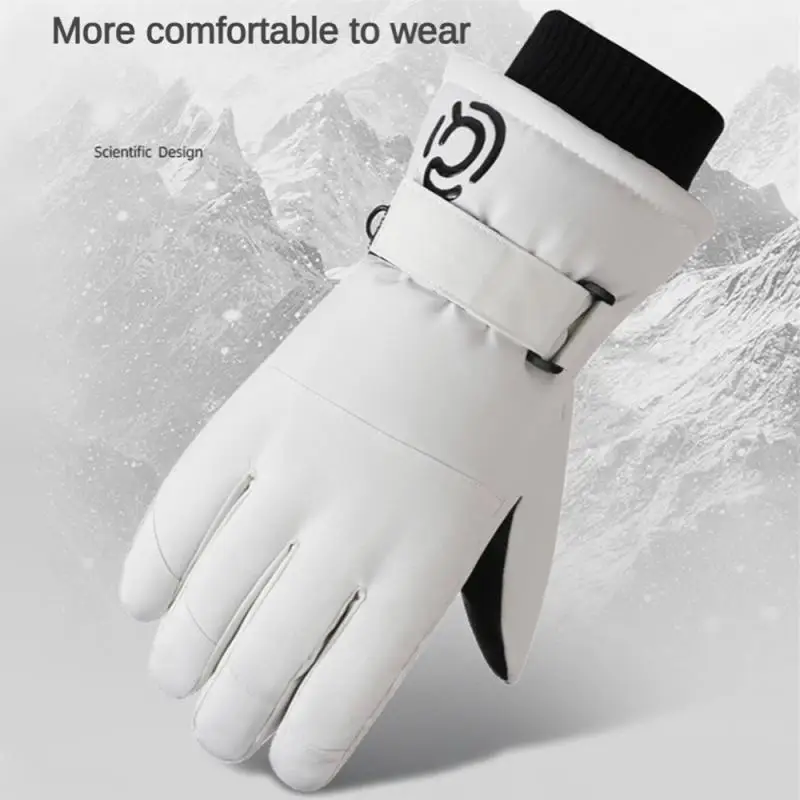 Skiing Gloves Winter Touchscreen Warm Men Women Bicycle Gym Driving Motorcycle Waterproof Thermal Non-Slip Cycling Gloves 방한장갑