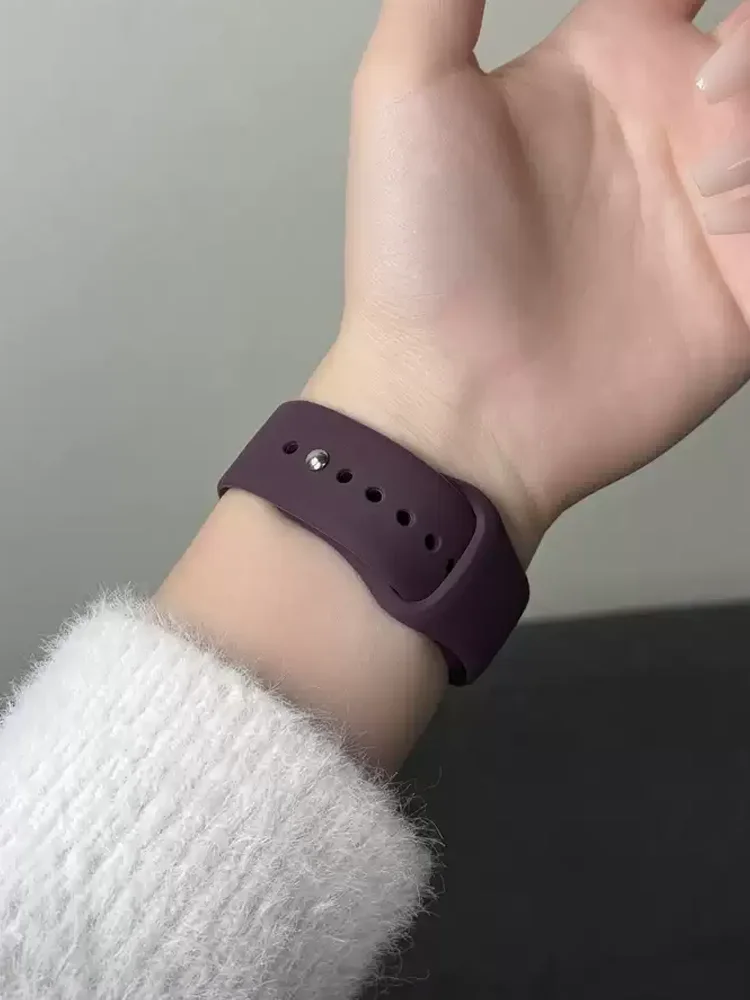 Silicone Sport Strap Wristband Bracelet for Smartwatch Accessories