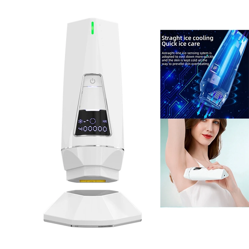 

Laser-Epilator LCD Laser-Hair Removal Painless Permanent Photoepilation Trimmer Electric Pulsed Depilador
