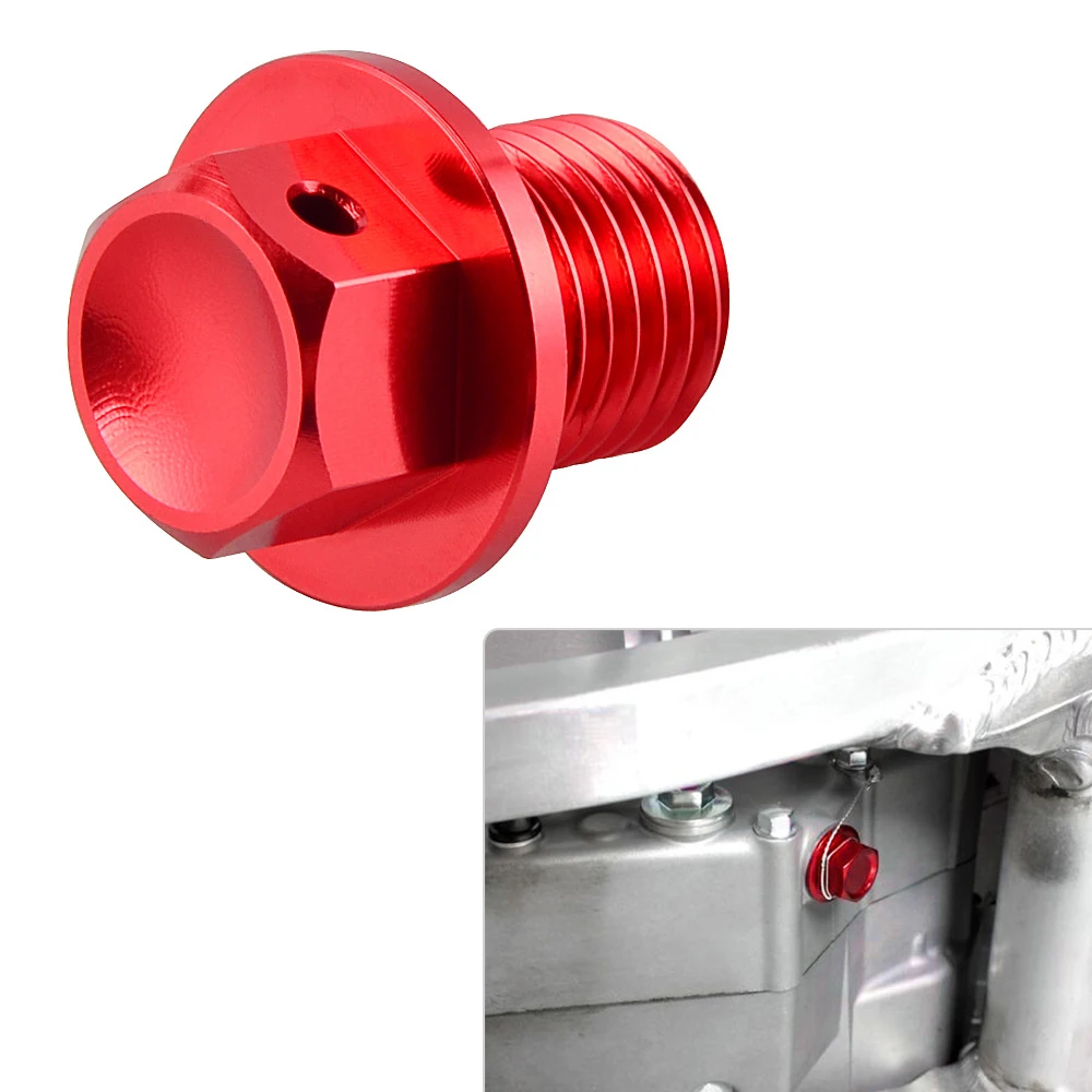 Magnetic Oil Drain Plug For Yamaha R1 R6 FZ1 FZ400 MT07 FZ07 MT09 FZ09 FZ6 FZ8 XJR1200 1300 FJR1300 V-MAX FZR250 XSR900 TDM850