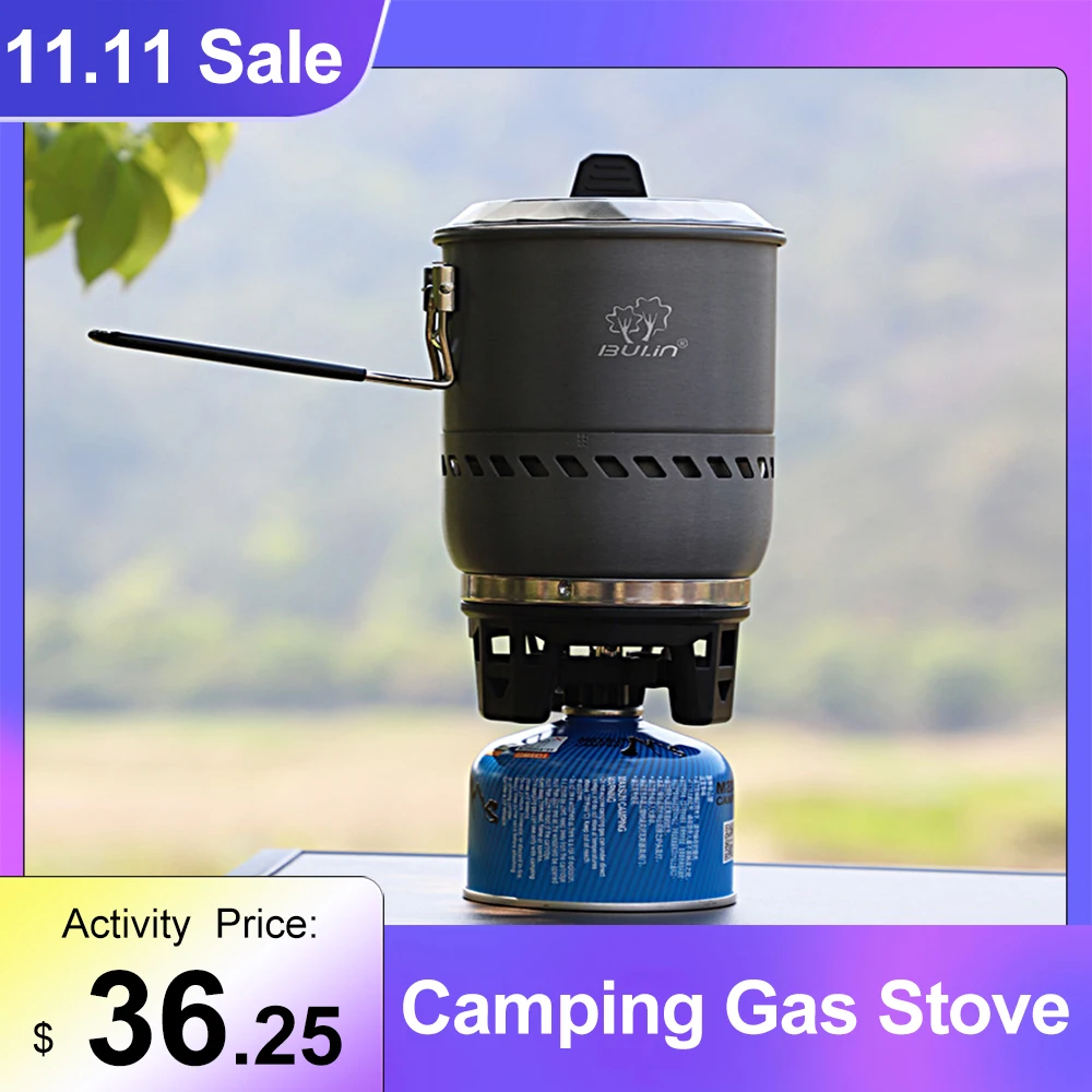 CampingGasStoveOutdoorCookingGasStoveJetboilWithHeatExchanger