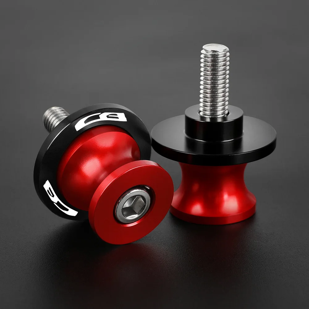 

For HONDA CB500X CB599 CB599 CB600 CB600F CB600F CB600 HORNET CB650 CB650F CB650R CNC Slider Stand 8mm Screws Swingarm Spools