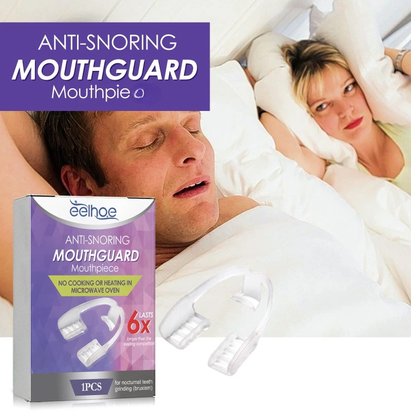 

Anti Snoring Bruxism Sleeping Mouth Guard Night Guard Gum Shield Mouth Tray Stop Teeth Grinding Sleep Aid Health Care braces