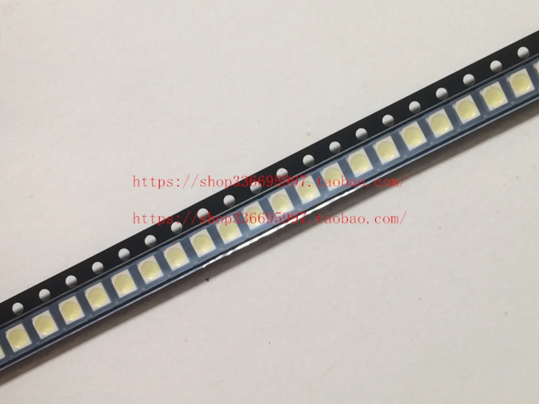 

100pcs/OSRAM LUWE6SG Patch 3528 Four-legged Common Yin 7000K Cold White Automotive LED Beads
