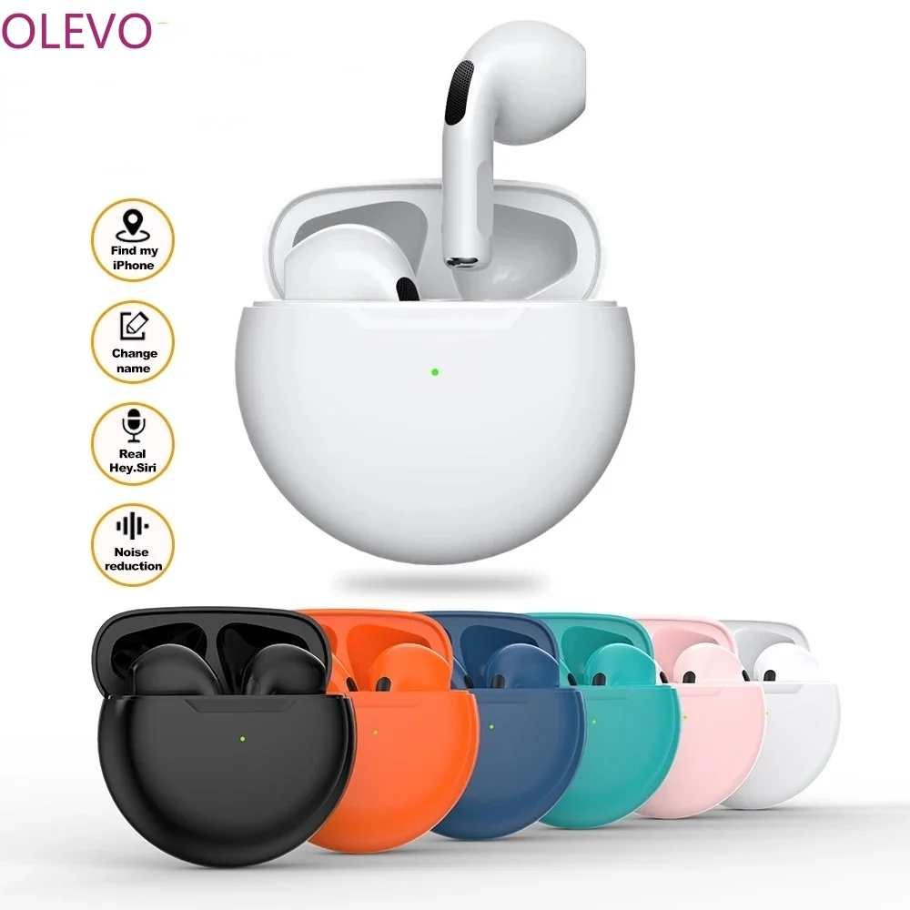 Беспроводные Bluetooth-наушники OLEVO Pro6 TWS с шумоподавлением и микрофоном | Электроника