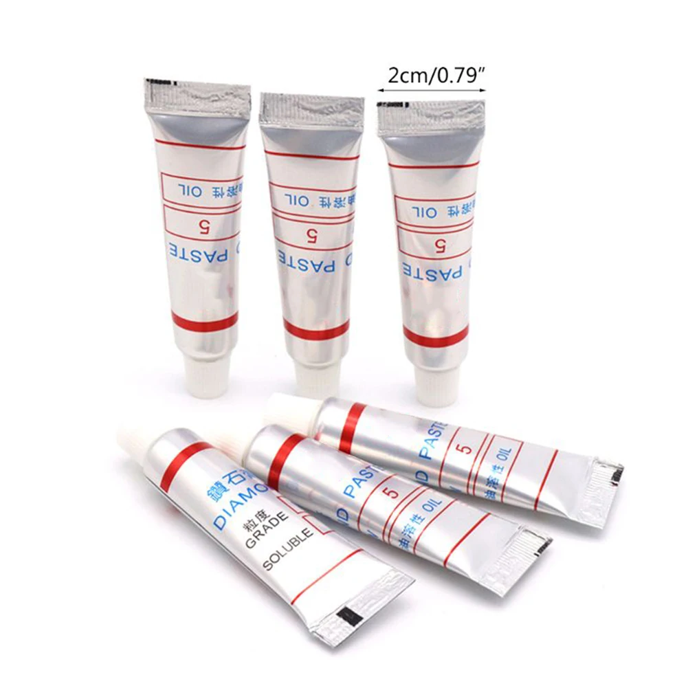 

1pc 320-10000 Grit Lapping Paste Diamond Abrasive Paste Needle Tube Glass Metal Grinding Polishing Paste Jade Mirror Glass Paste